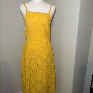 Andie Yellow Midi Dress